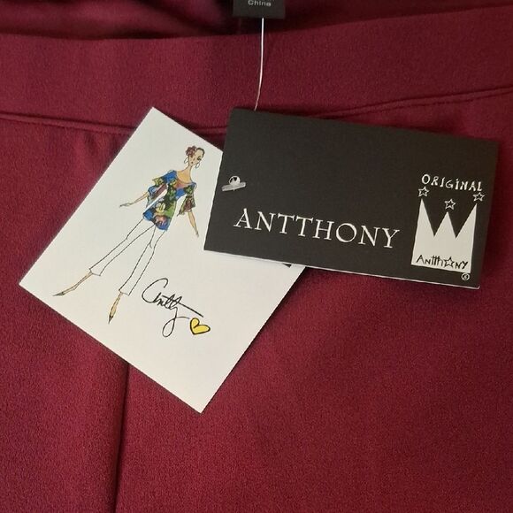 Antthony Stylish Leggings Pants size 3X NWT - Picture 3 of 8